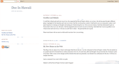 Desktop Screenshot of deeinhawaii.blogspot.com