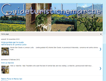 Tablet Screenshot of guideturistichemarche.blogspot.com