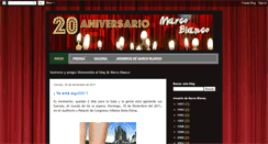 Desktop Screenshot of marcoblancoteatro.blogspot.com