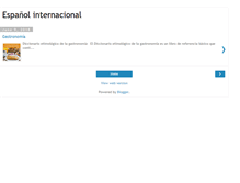 Tablet Screenshot of espanolinternacional.blogspot.com