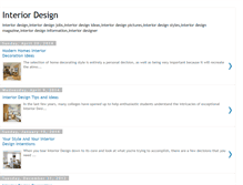 Tablet Screenshot of interior-designonline.blogspot.com