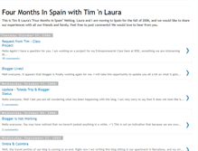 Tablet Screenshot of fourmonthsinspain.blogspot.com