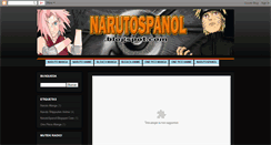 Desktop Screenshot of narutospanol.blogspot.com