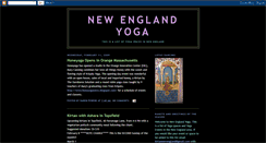 Desktop Screenshot of newenglandyoga.blogspot.com