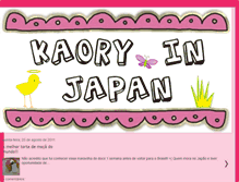 Tablet Screenshot of kaoryinjapan.blogspot.com