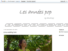 Tablet Screenshot of lesanneespop.blogspot.com