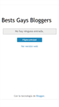 Mobile Screenshot of bestgayblogger.blogspot.com