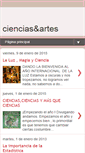 Mobile Screenshot of cienciasartes.blogspot.com