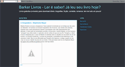 Desktop Screenshot of barkerlivros.blogspot.com