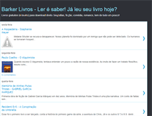 Tablet Screenshot of barkerlivros.blogspot.com