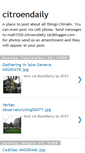 Mobile Screenshot of citroendaily.blogspot.com