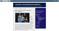 Desktop Screenshot of lisamaysblog.blogspot.com