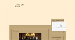 Desktop Screenshot of lorealyloficticio.blogspot.com