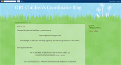 Desktop Screenshot of obtchildrenscoordinator.blogspot.com