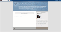 Desktop Screenshot of inglesinstrumental-fatecpiracicaba.blogspot.com