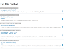 Tablet Screenshot of hot-clip-football.blogspot.com