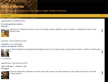 Tablet Screenshot of mitoemente.blogspot.com