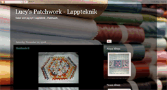 Desktop Screenshot of lucyslappteknik.blogspot.com