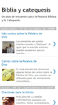 Mobile Screenshot of bibliaycatequesis.blogspot.com
