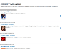 Tablet Screenshot of celebrity-wallpapers-photos.blogspot.com
