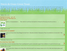 Tablet Screenshot of havredegracegreenteam.blogspot.com