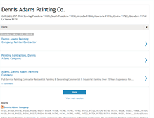 Tablet Screenshot of dennisadamscompany.blogspot.com