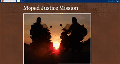 Desktop Screenshot of mopedjusticemission.blogspot.com