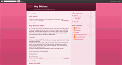 Desktop Screenshot of hey-bitches.blogspot.com