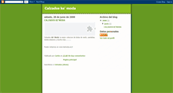 Desktop Screenshot of calzados-kemoda.blogspot.com