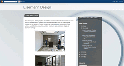 Desktop Screenshot of eisemanndesign.blogspot.com