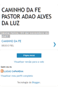 Mobile Screenshot of caminhodafepastoradaoalvesdaluz.blogspot.com