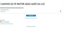 Tablet Screenshot of caminhodafepastoradaoalvesdaluz.blogspot.com