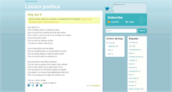 Desktop Screenshot of poeticarapsody.blogspot.com