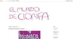Desktop Screenshot of cionfa.blogspot.com