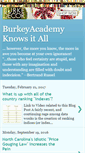 Mobile Screenshot of burkeyacademy.blogspot.com