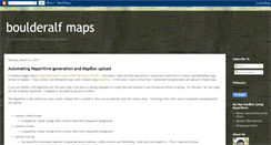 Desktop Screenshot of boulderalfmaps.blogspot.com