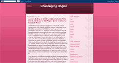 Desktop Screenshot of challengingdogma.blogspot.com