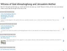 Tablet Screenshot of newnameahnsahnghong-heavenlymother.blogspot.com