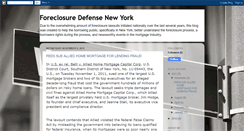 Desktop Screenshot of defendforeclosure.blogspot.com