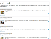 Tablet Screenshot of markcovell.blogspot.com