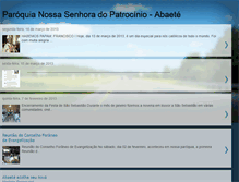 Tablet Screenshot of pnspatrocinio.blogspot.com