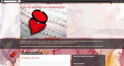 Desktop Screenshot of lamusicaenelcorazon.blogspot.com