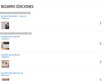 Tablet Screenshot of bizarroediciones.blogspot.com