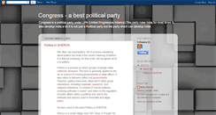 Desktop Screenshot of congresssheron.blogspot.com
