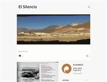 Tablet Screenshot of elsilenciodocumental.blogspot.com