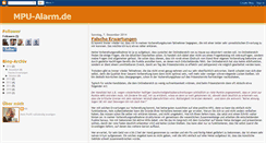 Desktop Screenshot of mpu-alarm.blogspot.com