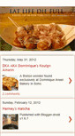 Mobile Screenshot of eatlifediefull.blogspot.com