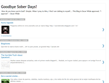 Tablet Screenshot of goodbyesoberdays.blogspot.com