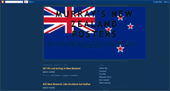 Desktop Screenshot of newzealandposters.blogspot.com