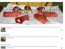 Tablet Screenshot of lacocinadeucanca.blogspot.com